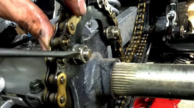 Replace Step 30 chain kit